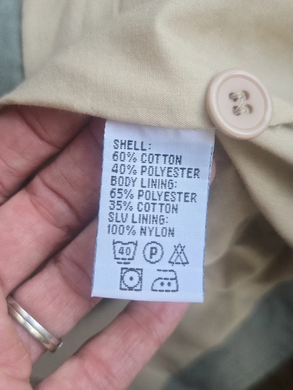 VTG Gabicci Light Blue Windbreaker Bomber Jacket Casuals 80s 90s Retro L